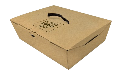 clap-kraft Scatola Clap per pasticceria personalizzabile